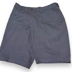 Lululemon Shorts Men 34 Blue Commission 11" Quick Oxford Chino Golf Stretch